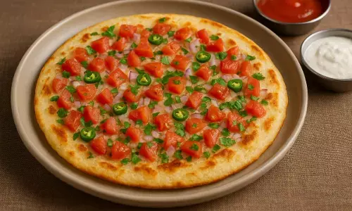 how to make tamatar uttapam recipe in hindi