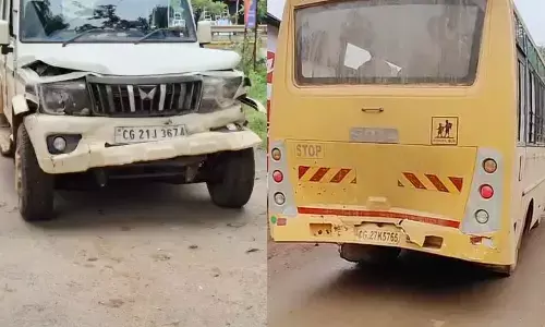 High speed Bolero hits school bus