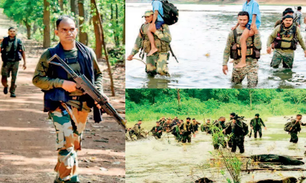 बरसात में भी चलेगा एंटी नक्सल आपरेशन : मैदान में उतारे जाएंगे जंगलवार फेयर कॉलेज से ट्रेंड जवान