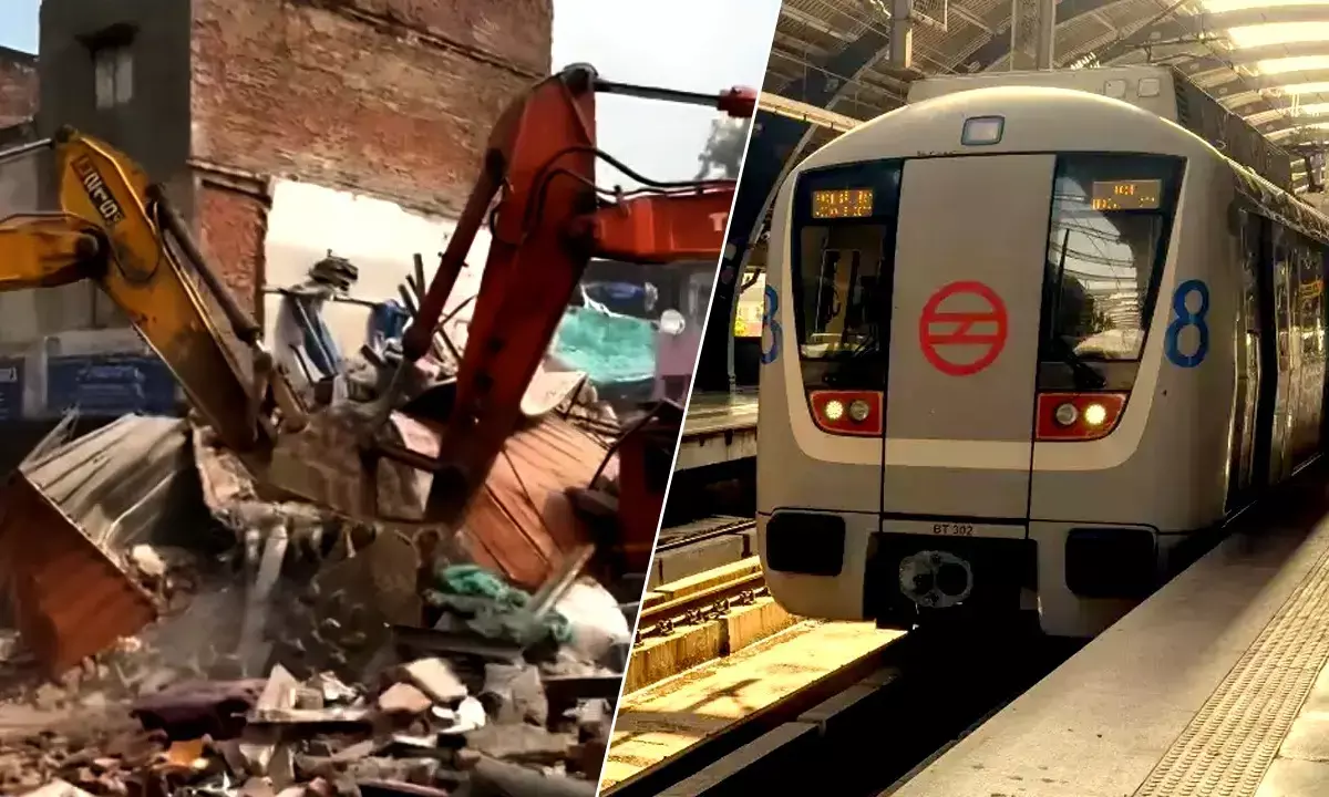 Delhi Buildings Collapsed