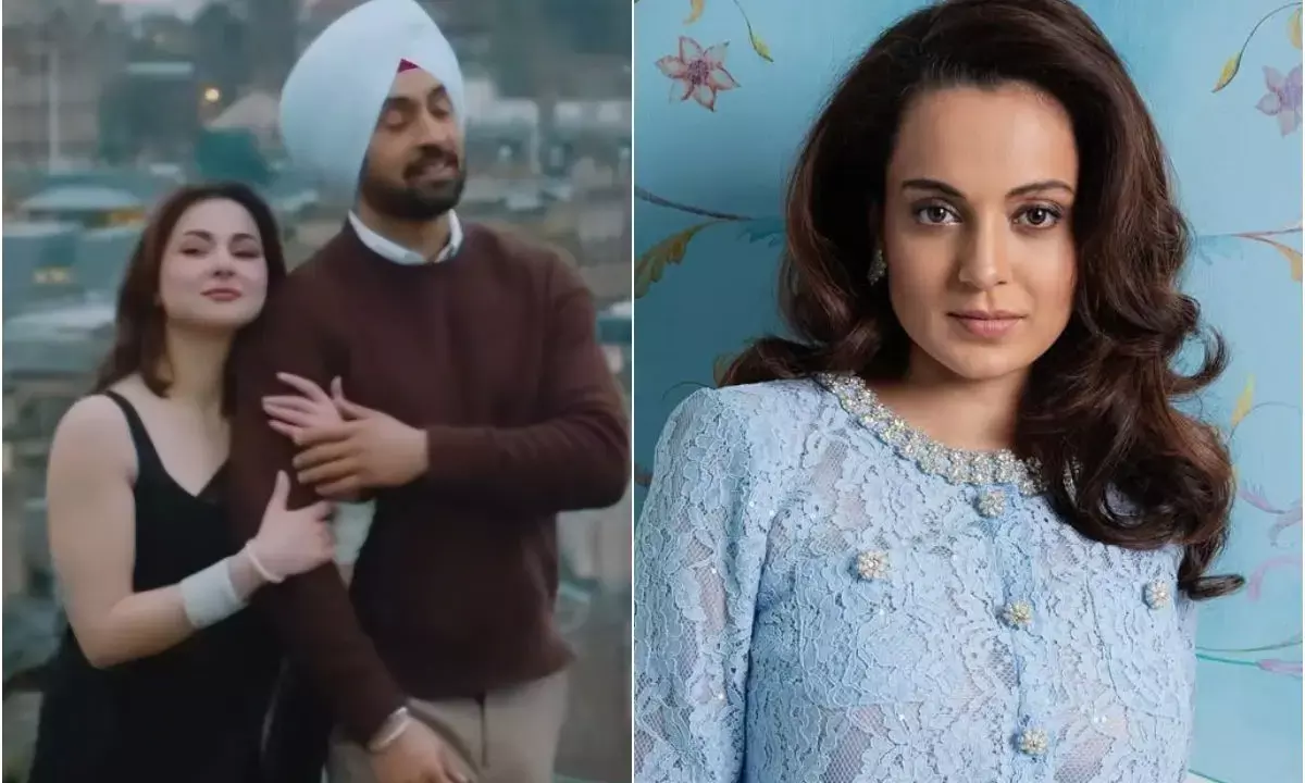 Kangana Ranaut Slams Diljit Dosanjh for Working with Hania Aamir in Sardaar Ji
