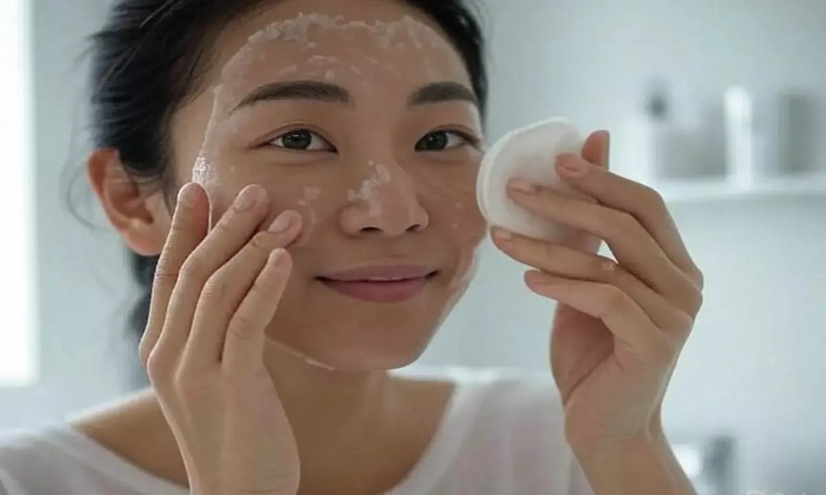 rice water skin care tips in hindi