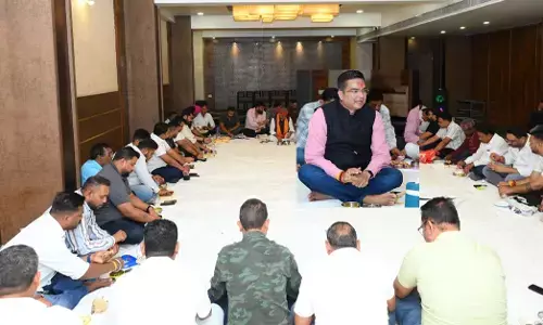 विधायक रिकेश सेन ने पार्टी के संबंध में जानकारी देते हुए