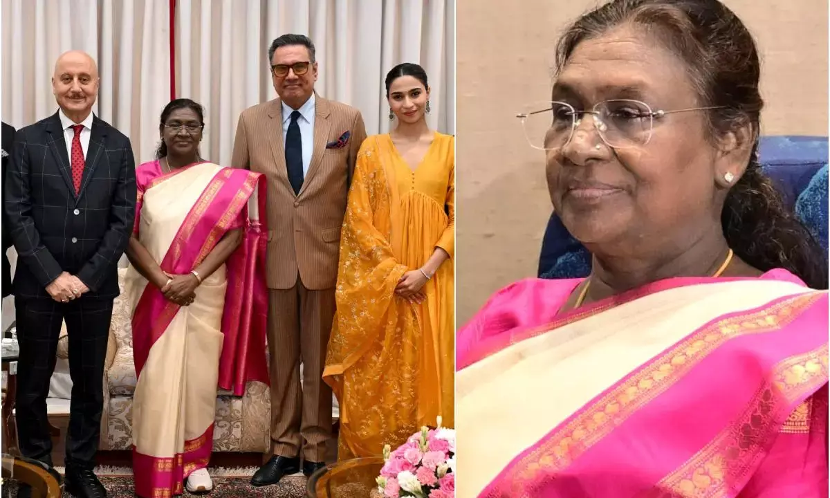 राष्ट्रपति द्रौपदी मुर्मू ने देखी तन्वी द ग्रेट