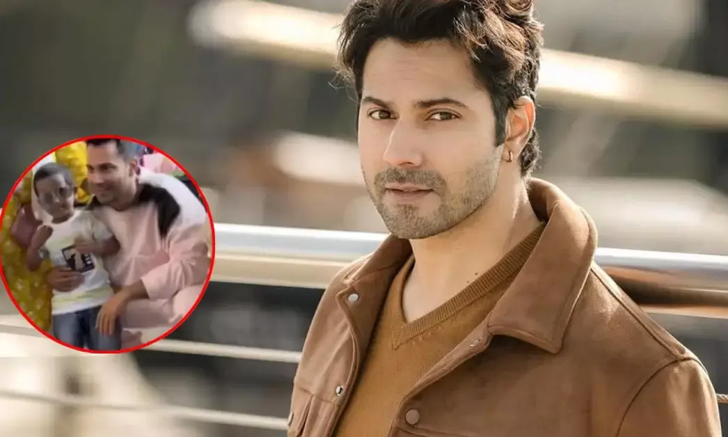 मुंबई एयरपोर्ट पर अभिनेता वरुण धवन ने एक छोटे फैन को अपना चश्मा गिफ्ट किया जिसका वीडियो वायरल हो रहा है।