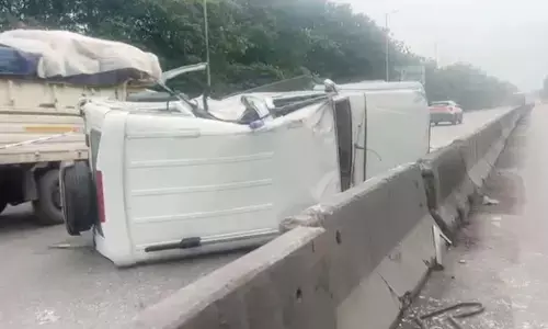 Bolero damaged in the accident