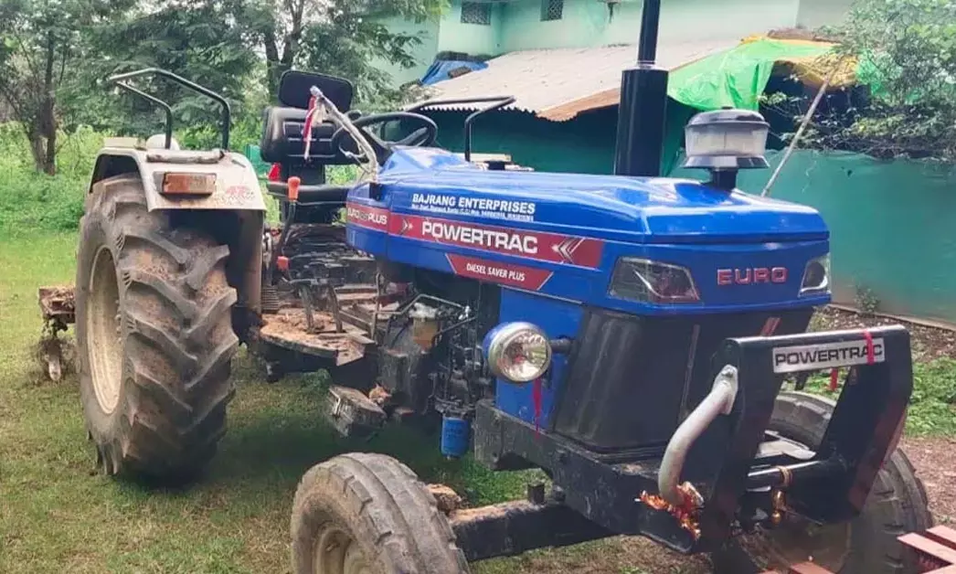 photo of confiscated tractor