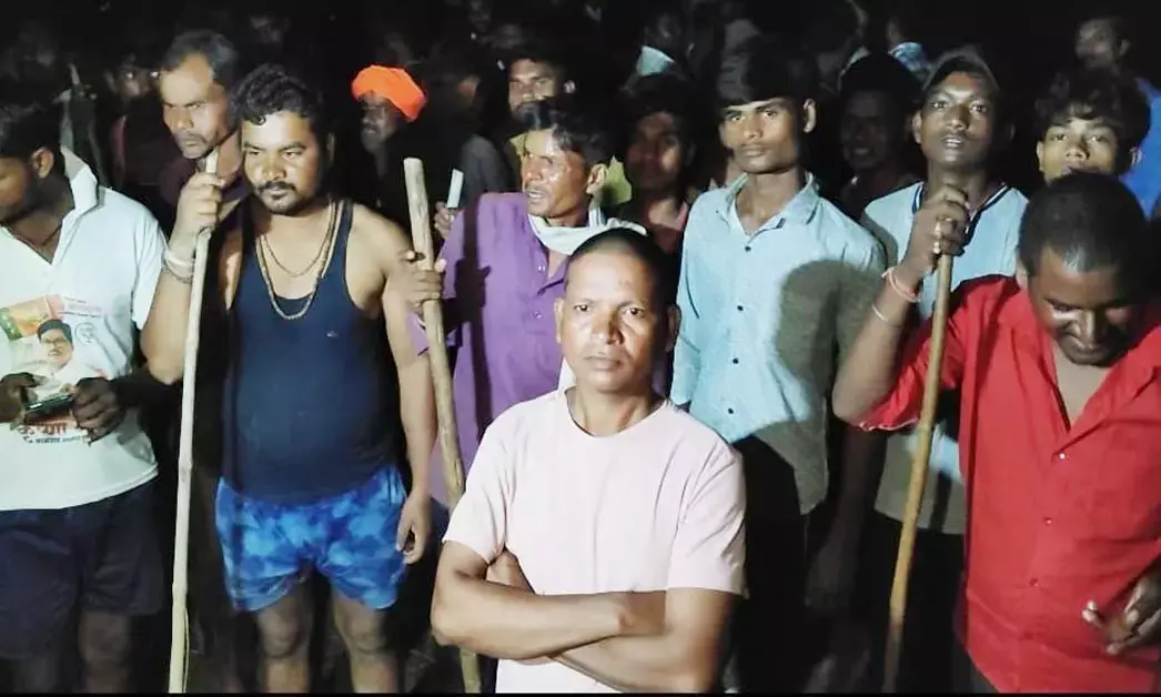 An atmosphere of fear among the villagers