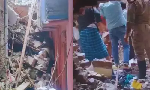 Delhi Building Collapsed