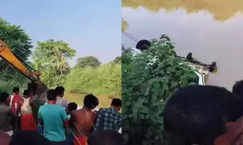 कार नहर में गिरी : एक बच्चे और दो महिलाओं की मौत