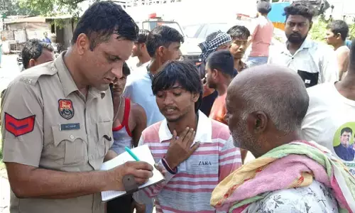 train accident in yamunanagar