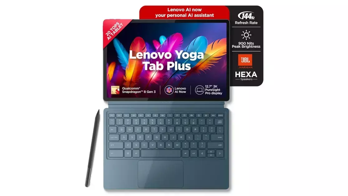 Lenovo Yoga Tab Plus AI Tablet launched Lenovo Yoga Tab Plus AI Tablet launched