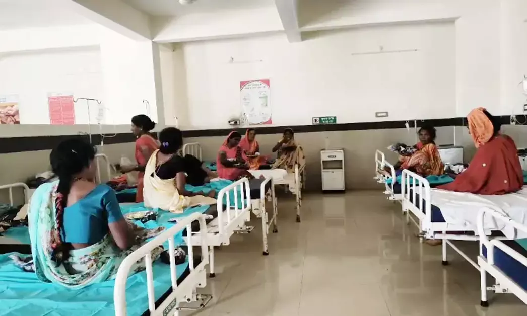 photo of people admitted in hospital