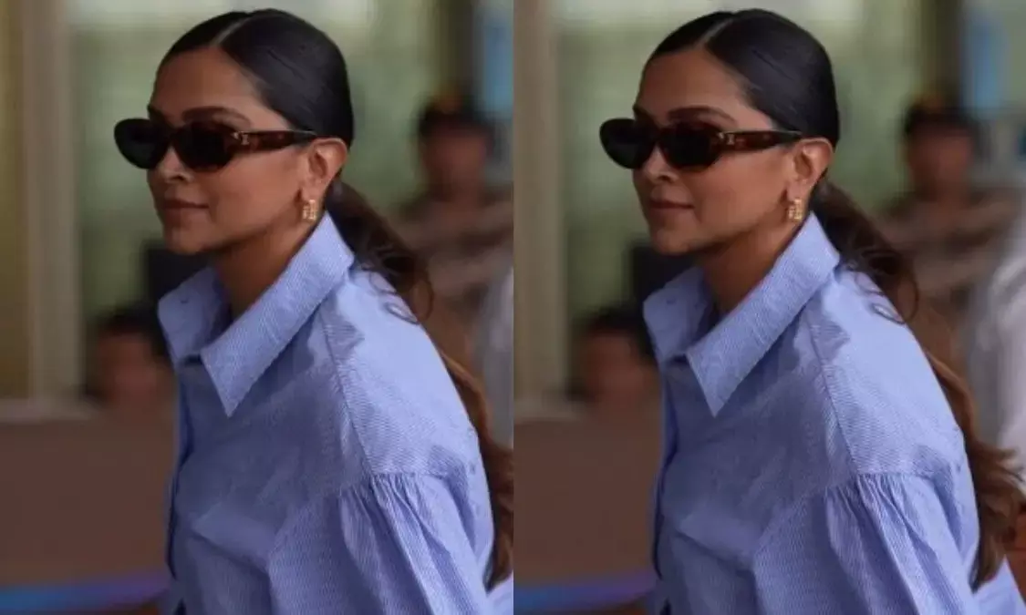 दीपिका पादुकोण एयरपोर्ट पर कूल लुक में आईं नजर