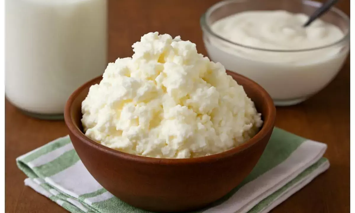 home made white butter from milk