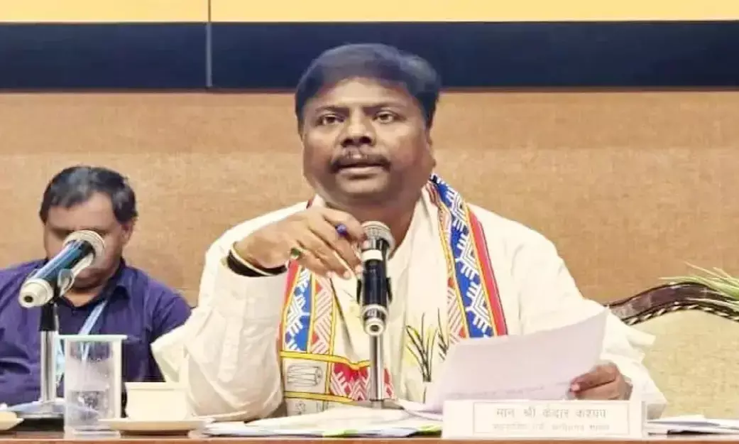 Forest Minister Kedar Kashyap