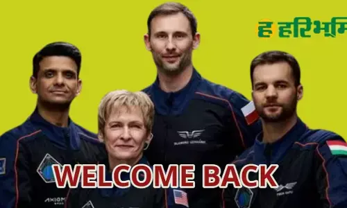 Shubhanshu Shukla return to Earth