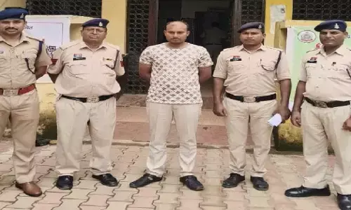 Accused constable in police custody