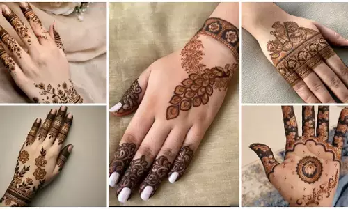 Sawan Special Arabic Mehndi