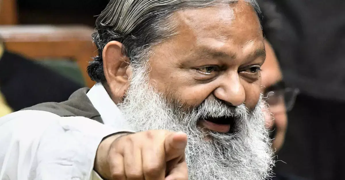 anil vij controversy