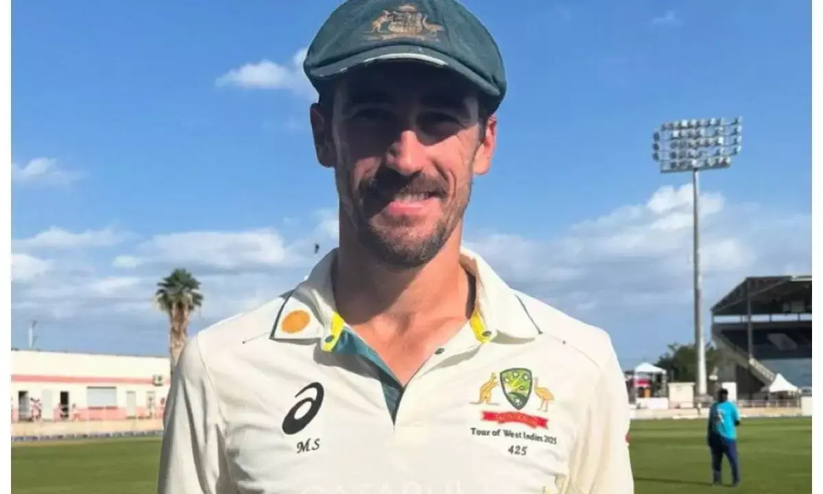 mitchell starc fastest to claim fifter in test cricket history