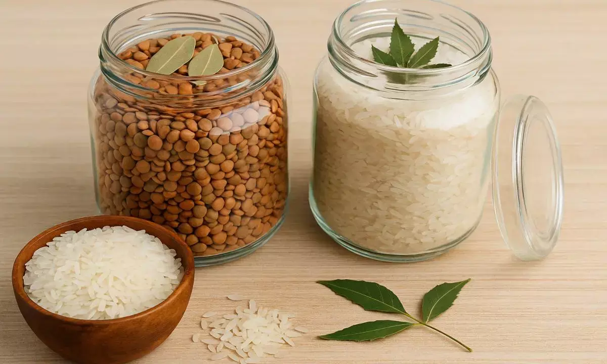 dal chawal storage tips in monsoon