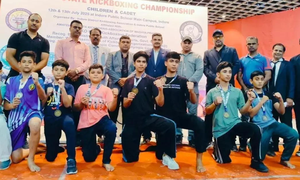 स्टेट किकबॉक्सिंग चैंपियनशिप, सतना के 8 खिलाड़ियो ने जीते 16 मेडल