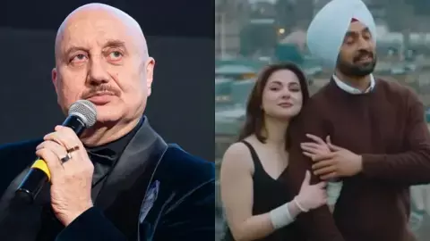 दिलजीत दोसांझ और पाक एक्ट्रेस हानिया आमिर की फिल्म सरदार जी 3 पर अनुपम खेर की तीखी प्रतिक्रिया