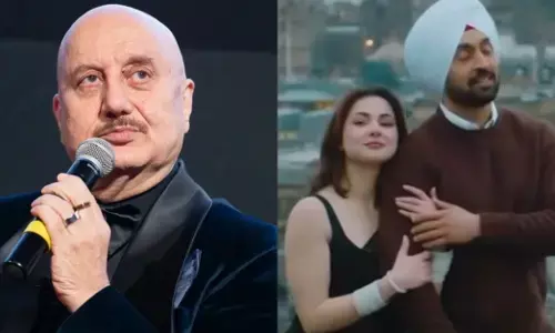 दिलजीत दोसांझ और पाक एक्ट्रेस हानिया आमिर की फिल्म सरदार जी 3 पर अनुपम खेर की तीखी प्रतिक्रिया