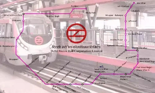 Delhi Metro Pink Line Corridor