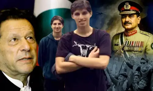 Imran Khan sons return pakistan