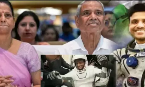 एक्सिओम-4 मिशन : शुभांशु शुक्ला ने 18  दिन बाद पृथ्वी पर रखा कदम