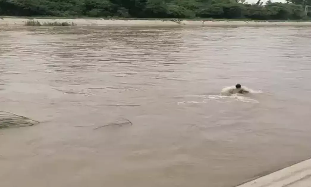 Cousin sisters jumped canal