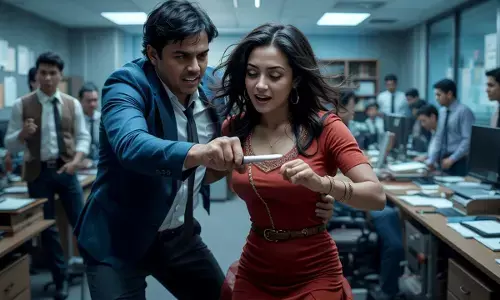 Ex-Fiance attacked on Girl