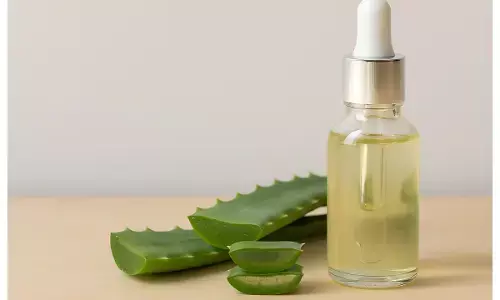 natural hair serum with aloe vera