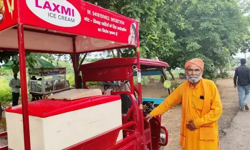 icecream seller councillor in bjp