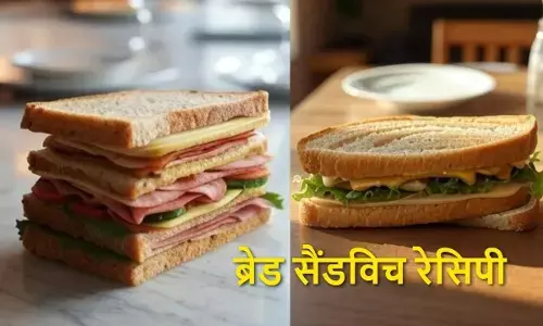 नाश्ते के लिए बनाएं हेल्दी और टेस्टी ब्रेड सैंडविच, वो भी सिर्फ 5 मिनट में
