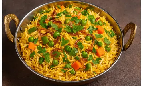 street style veg biryani