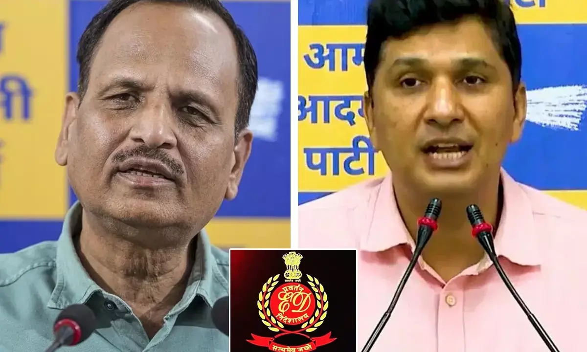 ED Registered Case against Saurabh Bhardwaja and Satyendra Jain ED Registered Case against Saurabh Bhardwaja and Satyendra Jain
