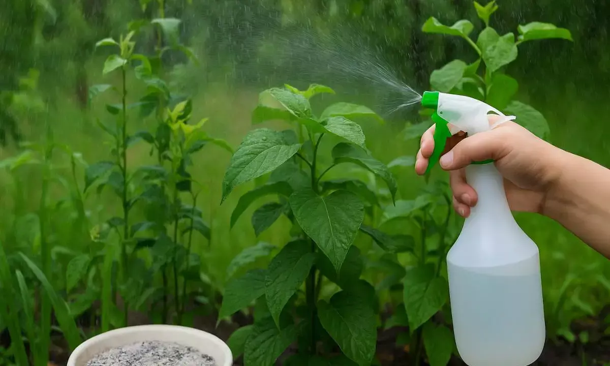 how to keep safe plants from insects in monsoon