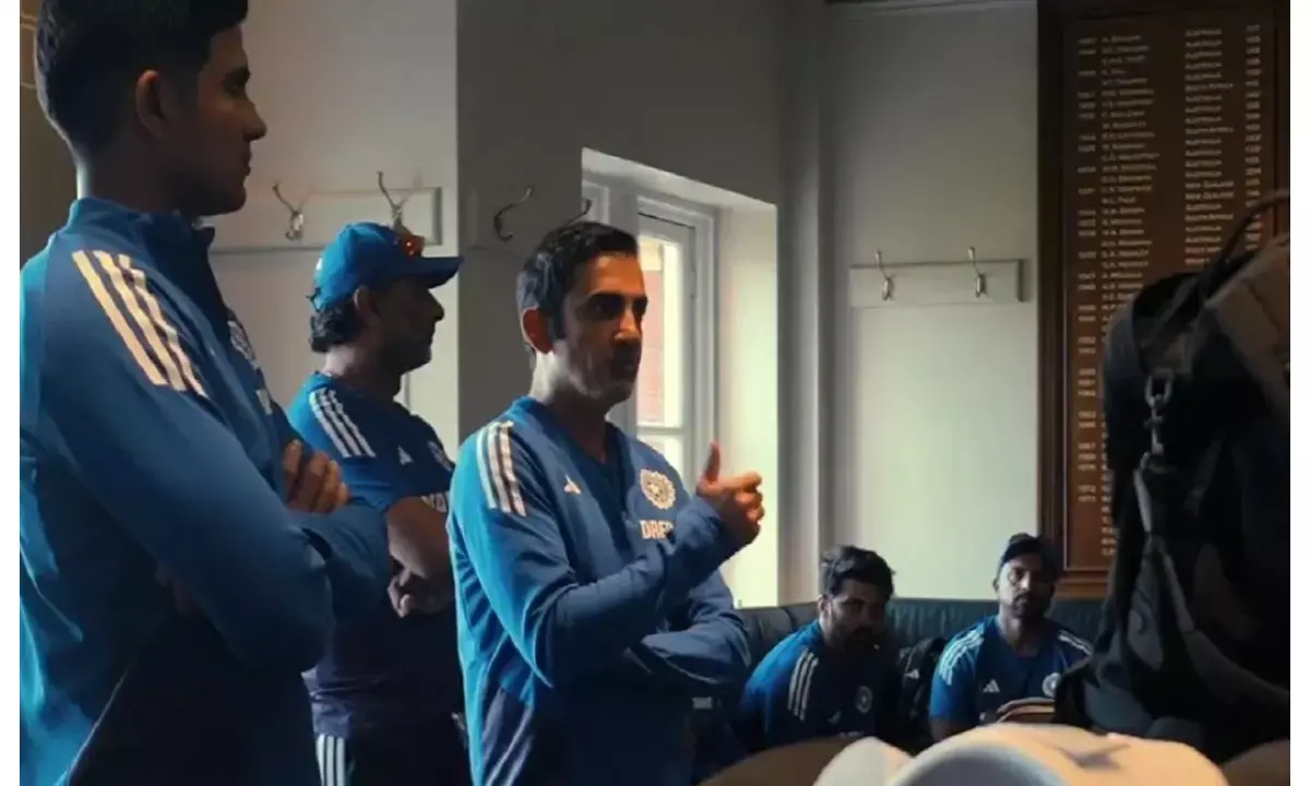 रवींद्र जडेजा पर उंगलियां उठाने वालों को गंभीर का मुंहतोड़ जवाब, ड्रेसिंग रूम वीडियो में दिया सीधा मैसेज