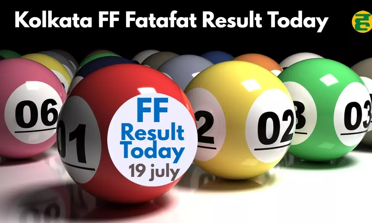 Kolkata FF Fatafat Result 19 July 2025 (LIVE): जानिए आज का कोलकाता एफएफ फटाफट रिजल्ट