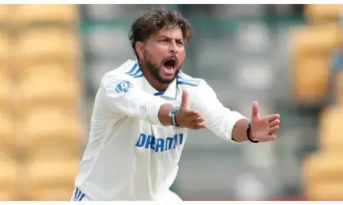 michael atherton on kuldeep yadav