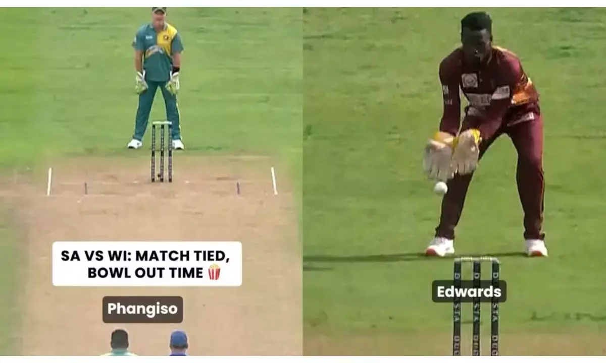 bowl out sa vs wi