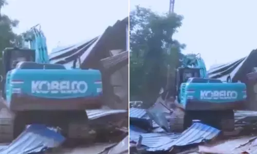 Chandigarh Bulldozer Action