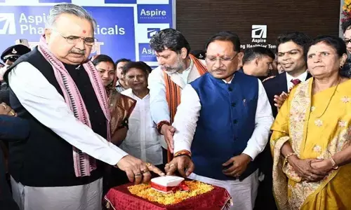 Raipur Aspire Pharmaceuticals Launch CM Vishnu Deo Sai inaugurated