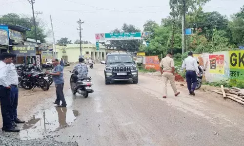 Kanker Road accident tanker hitted Minor student died