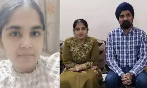 अहमदाबाद विमान हादसे में जान गंवाने वाली इंदौर की बेटी हरप्रीत कौर होरा।