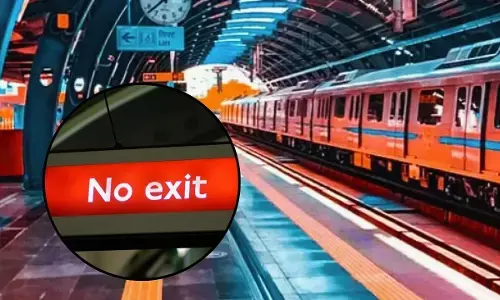 Delhi Metro stations no exit without ID proof