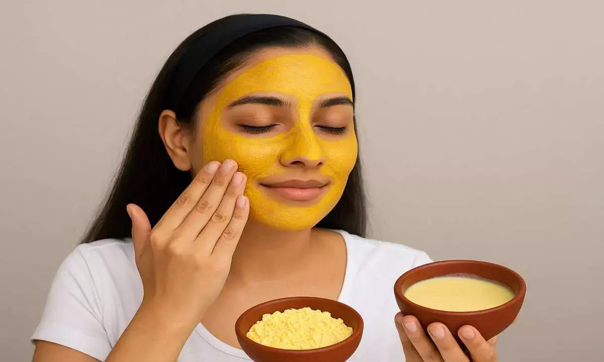 how to care skin with besan gram flour